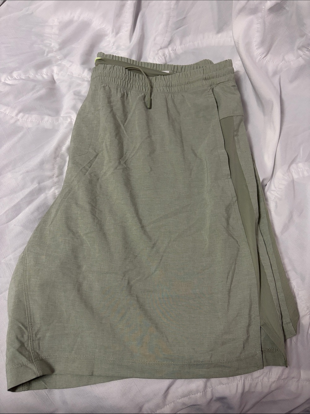 all in motion Olive Green Drawstring Jogger Shorts